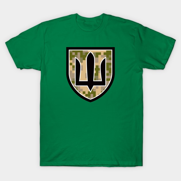 Ukrainian army chevron T-Shirt by goldengallery